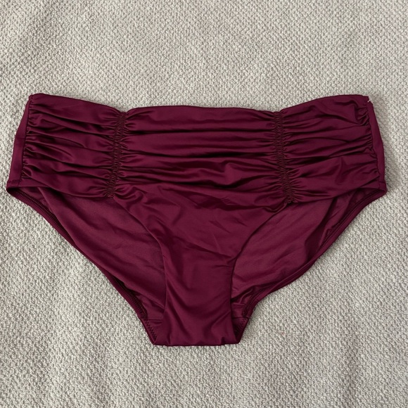 Seafolly High Waisted Bikini Bottom Size 14 NWOT | Seafolly Bikini Bottom Sz 14- - Picture 1 of 8